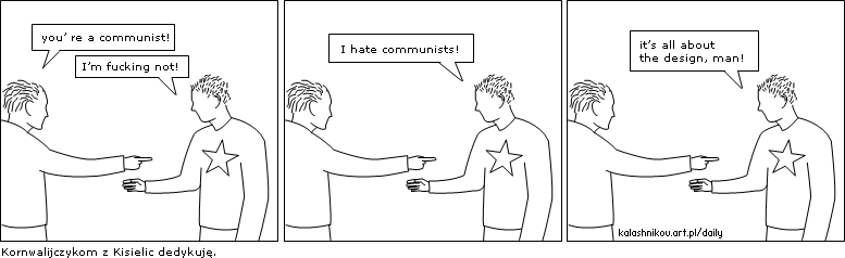 you're a communist