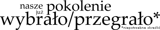 pokolenie