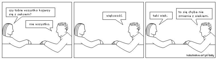 czy tobie wszystko kojarzy się z seksem?