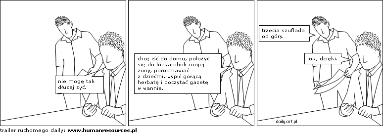 nie mogę tak dłużej żyć