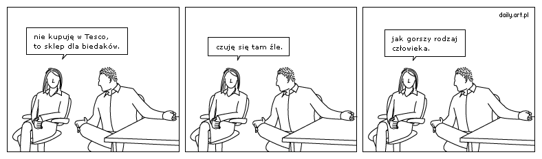 nie kupuję w Tesco