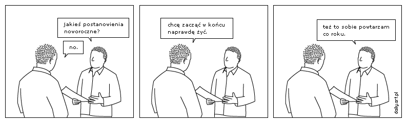 postanowienia noworoczne