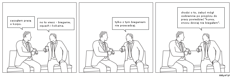 zacząłem pracę w korpo